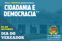 Hoje é Dia do Vereador