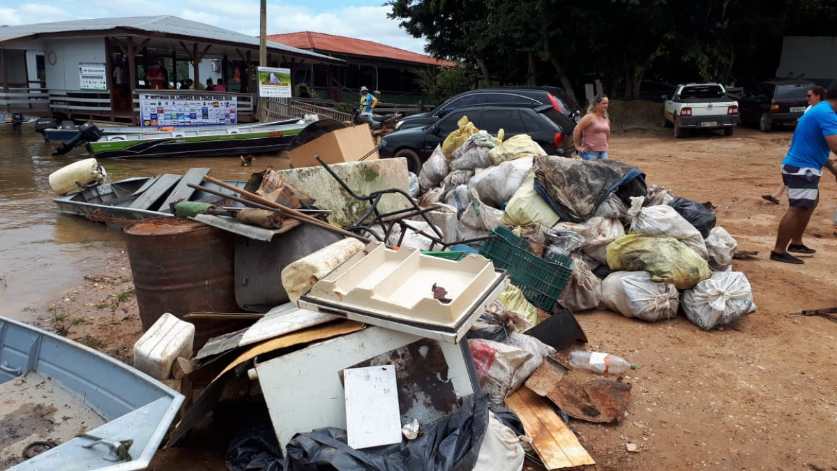 10º Mutirão de Limpeza do Rio Teles Pires começa nesta quarta-feira e será feito em três etapas