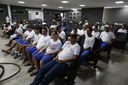 Alunos da APAE visitam a Câmara Municipal durante sessão ordinária