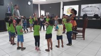 Alunos da Creche Trenzinho Mágico visitam a Câmara Municipal