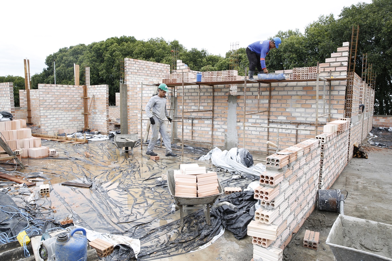 Ampliação da Câmara de Vereadores segue em ritmo acelerado