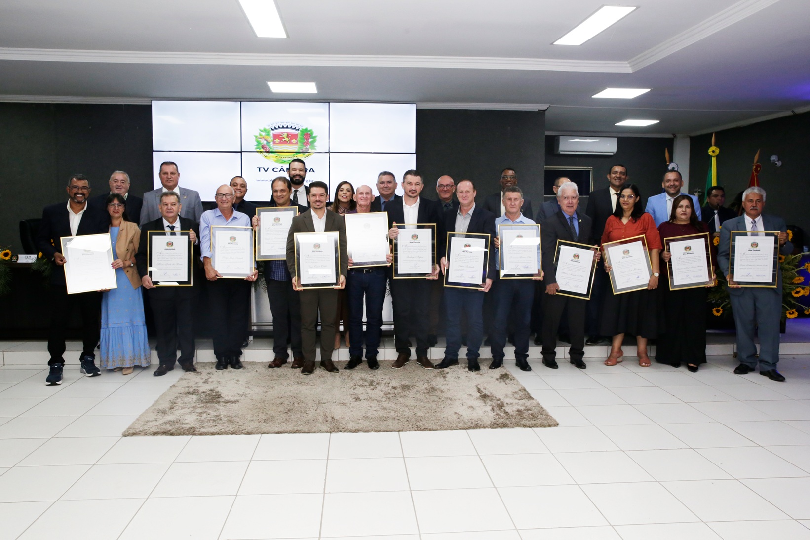 Câmara de Alta Floresta realiza Sessão Solene de entrega de Títulos de Cidadão Honorário