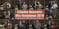 Câmara entrega Títulos de Cidadão Honorário Alta-florestense