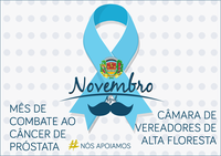 Câmara apoia a Campanha Novembro Azul