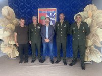 Câmara Municipal marca presença na solenidade de passagem de Chefia do Tiro de Guerra 09-001