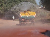 Caminhões pipas foram cobrados na sessão de terça-feira