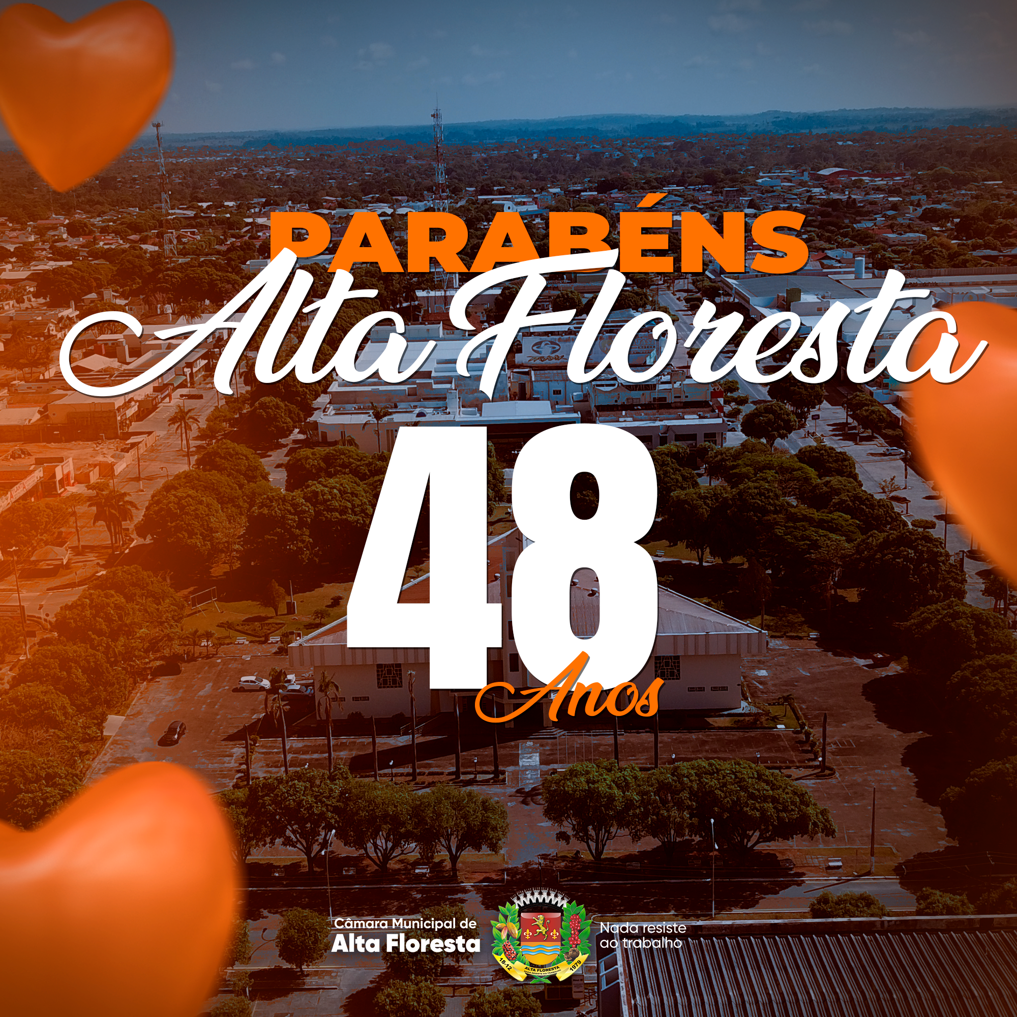 Celebrando 48 Anos de Alta Floresta: Uma Jornada de Pioneirismo e Progresso! 
