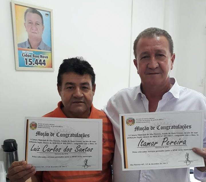 Cidão homenageia motoristas da APAE