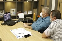 Construção do novo fórum de Alta Floresta foi tema de reunião virtual com a participação da Câmara Municipal