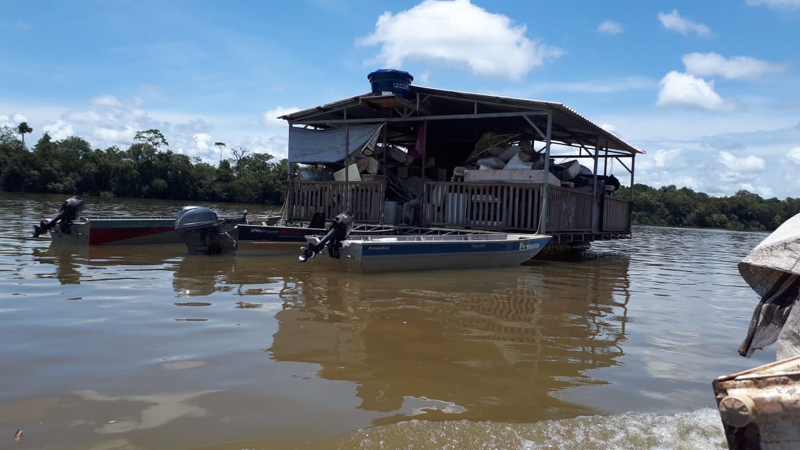 Encerrada com chave de ouro a terceira etapa do Mutirão de Limpeza do Rio Teles Pires