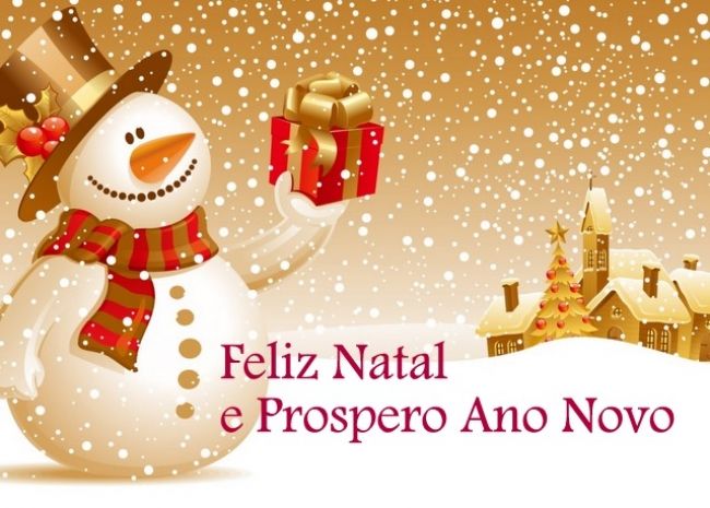 Feliz Natal E Próspero Ano Novo