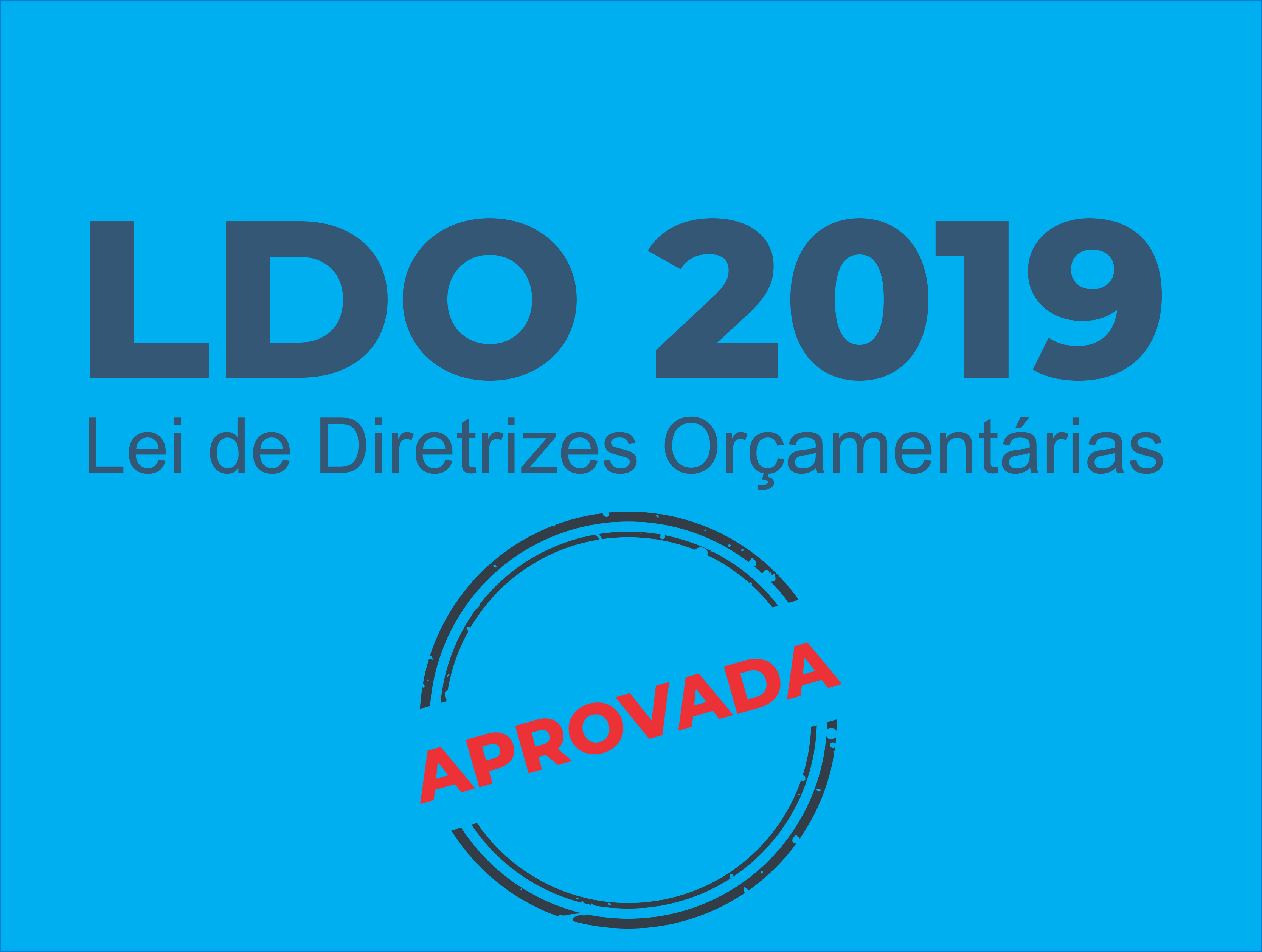 Lei de Diretrizes Orçamentária para 2019 é aprovada pela Câmara de Vereadores