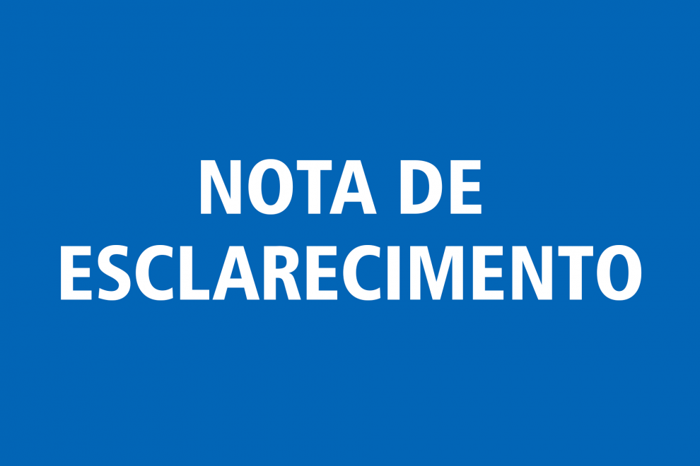 Nota de Esclarecimento
