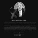 Nota de Pesar pelo falecimento do ex-prefeito Romualdo Júnior