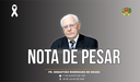Nota de Pesar pelo falecimento do Pastor Sebastião