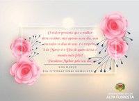 Feliz Dia da Mulher!