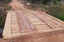 Prefeitura recupera ponte no Ramal do Mogno em tempo recorde após cobrança do vereador Tuti