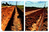 Presidente da Câmara fiscaliza construção da rede de água potável no Bairro Alvorada