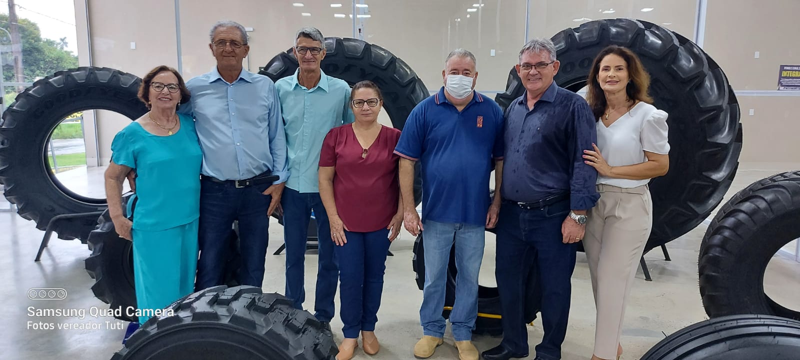 Presidente da Câmara parabeniza Pneunorte pela inauguração de nova loja em Alta Floresta