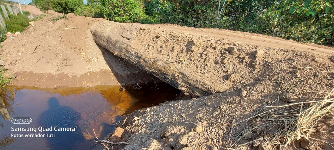 Presidente da Câmara percorre vicinais do Setor Oeste para verificar a logística de transporte