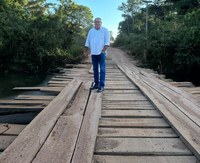 Presidente da Câmara vistoria início da construção de mais uma galeria de aduelas no Setor Leste