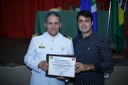 Presidente Emerson Machado entrega Moções de Congratulações e Agradecimento para oficiais da Marinha
