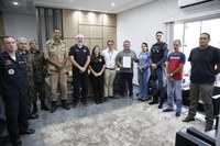 Presidente Francisco recebe COMSEP e reafirma compromisso do Poder Legislativo com a segurança pública