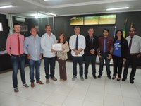 Tenente Coronel Eduardo Luiz recebe Moção de Congratulações