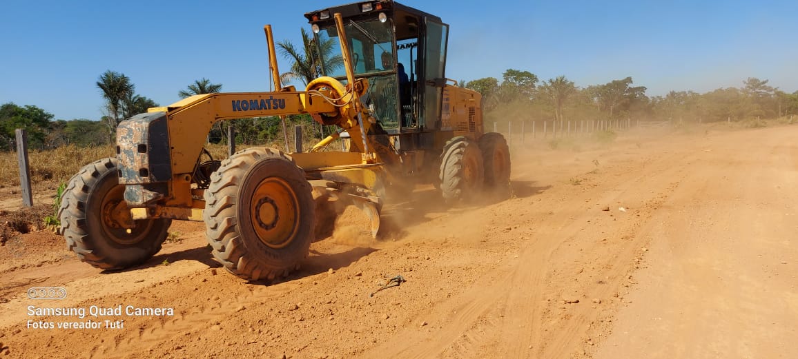 Tuti acompanha recuperação da Vicinal Ramal do Mogno