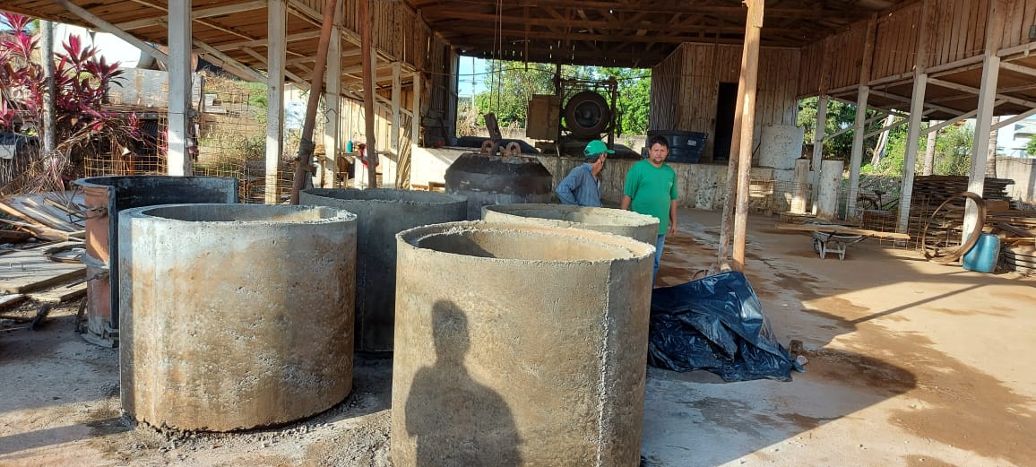 Tuti destaca reativação da fábrica de tubos da Prefeitura de Alta Floresta