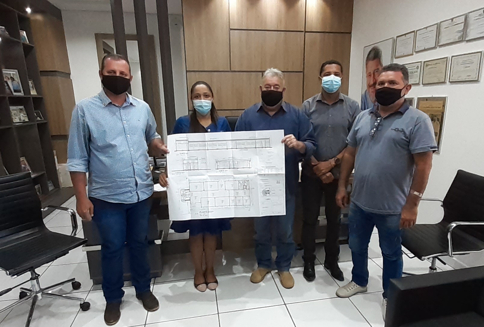 Tuti e Claudinei recebem pedido de apoio do IFMT para construção do Bloco de Zootecnia