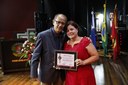 Vereador Adelson Rezende homenageia a esposa com o Prêmio Mulher Destaque