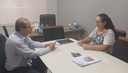 Vereador Adelson Servidor se reúne com a secretária Lúcia Tizo para discutir planejamento da saúde