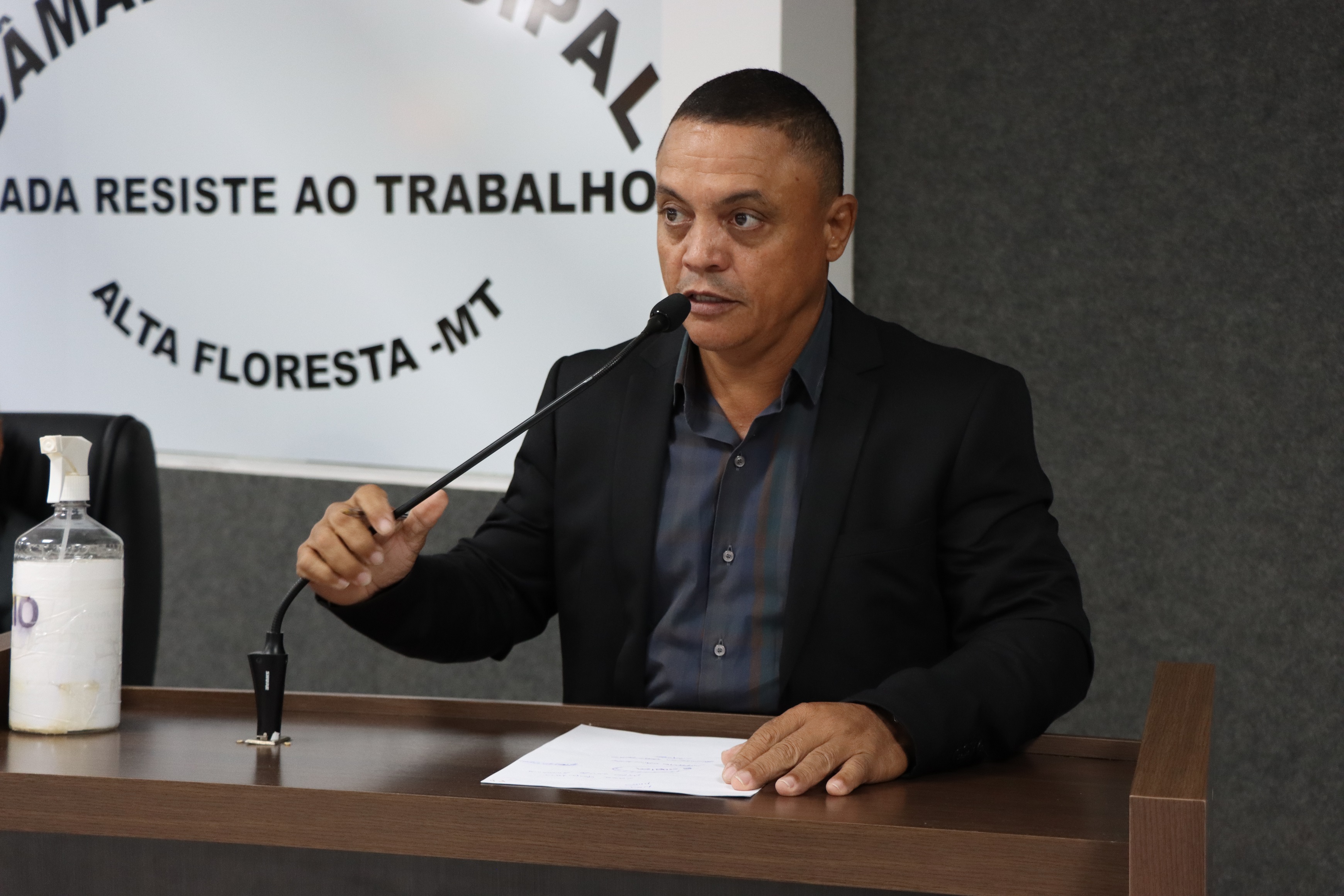 Vereador Bernardo Patrício destaca construção do Posto de Saúde do Panorama