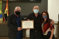 Vereador Luciano homenageia Major Evandro com Moção de Congratulações