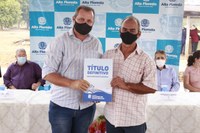 Vereador Marcos Menin destaca luta para conseguir a regularização do Assentamento Jacamim II