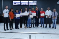 Vereador Marcos Menin homenageia Fla Floresta com Moção de Congratulações