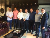 Vereador Marcos Menin participou de audiência com o governador Mauro Mendes