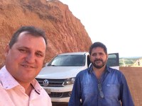 Vereador Marcos Menin verifica rebaixamento de serra na Pista do Cabeça