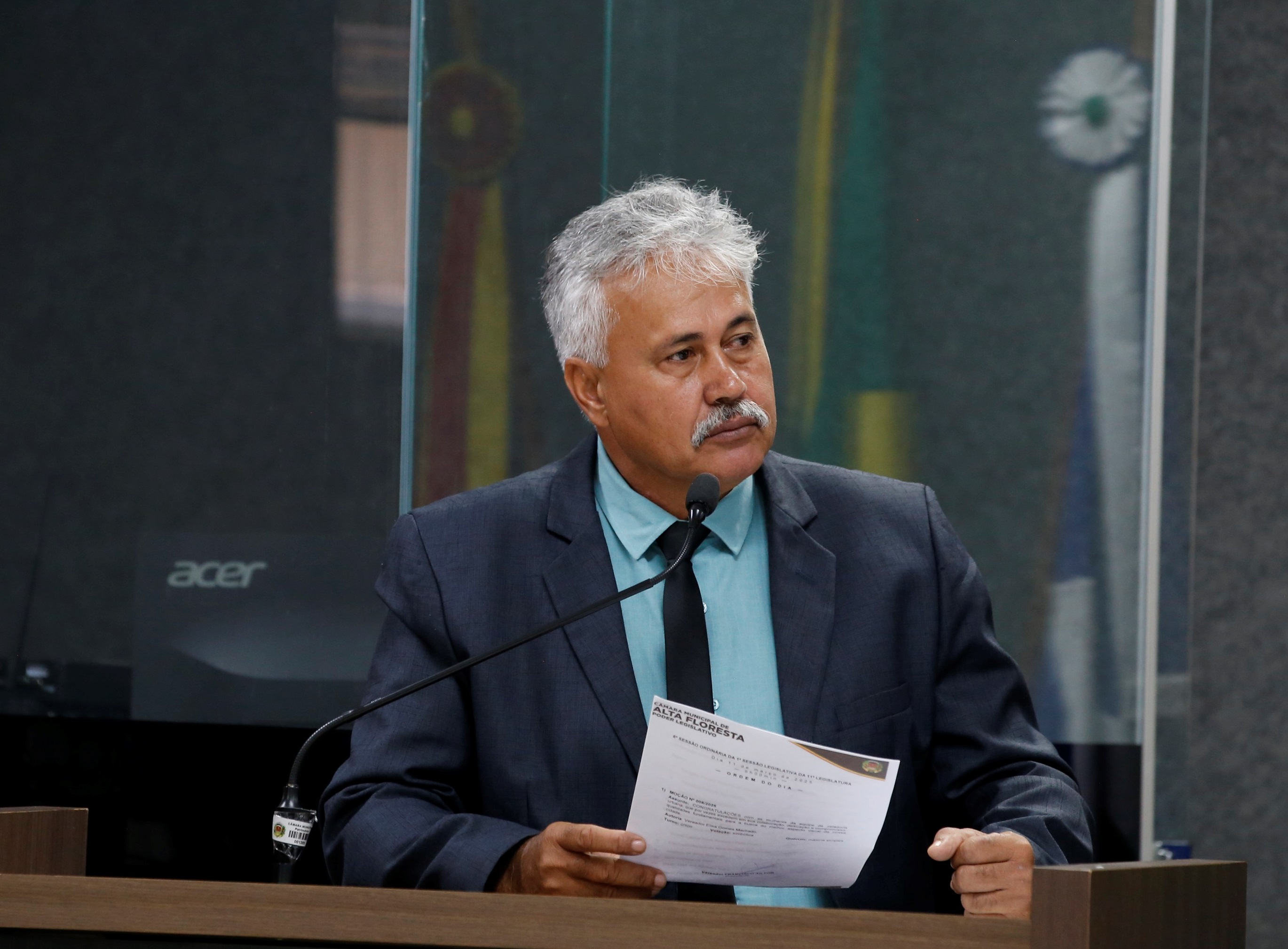 Vereador Naldo da Pista cobra ampliação do atendimento médico nos postos de saúde rurais e vistoria na escola Rodrigues Alves