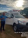 Vereador Naldo destaca melhorias no atendimento da população da Pista do Cabeça com a entrega da nova ambulância
