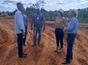 Vereador Pitoco acompanha início da obra de pavimentação asfáltica no bairro Cidade Bela