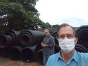 Vereador Pitoco parabeniza prefeitura de Alta Floresta pela aquisição de tubos corrugados para construção de bueiros