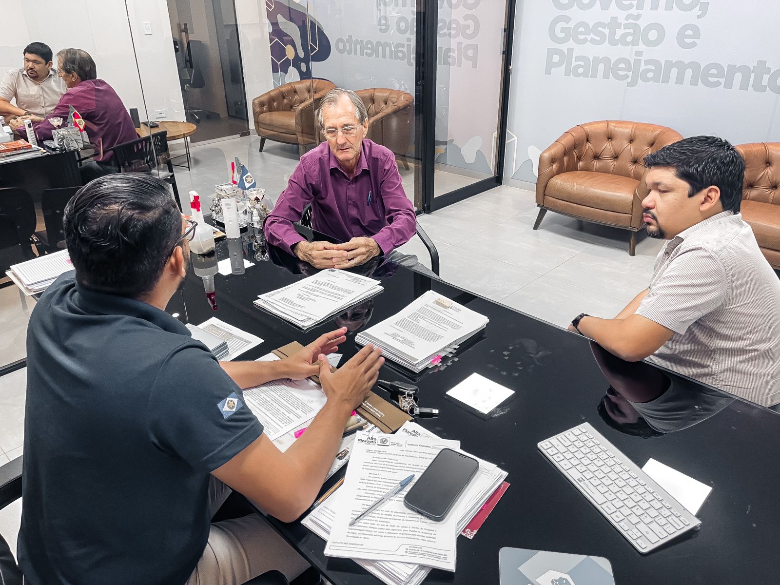 Vereador Pitoco se reúne com secretário de governo, gestão e planejamento para tratar de compromissos assumidos pela gestão