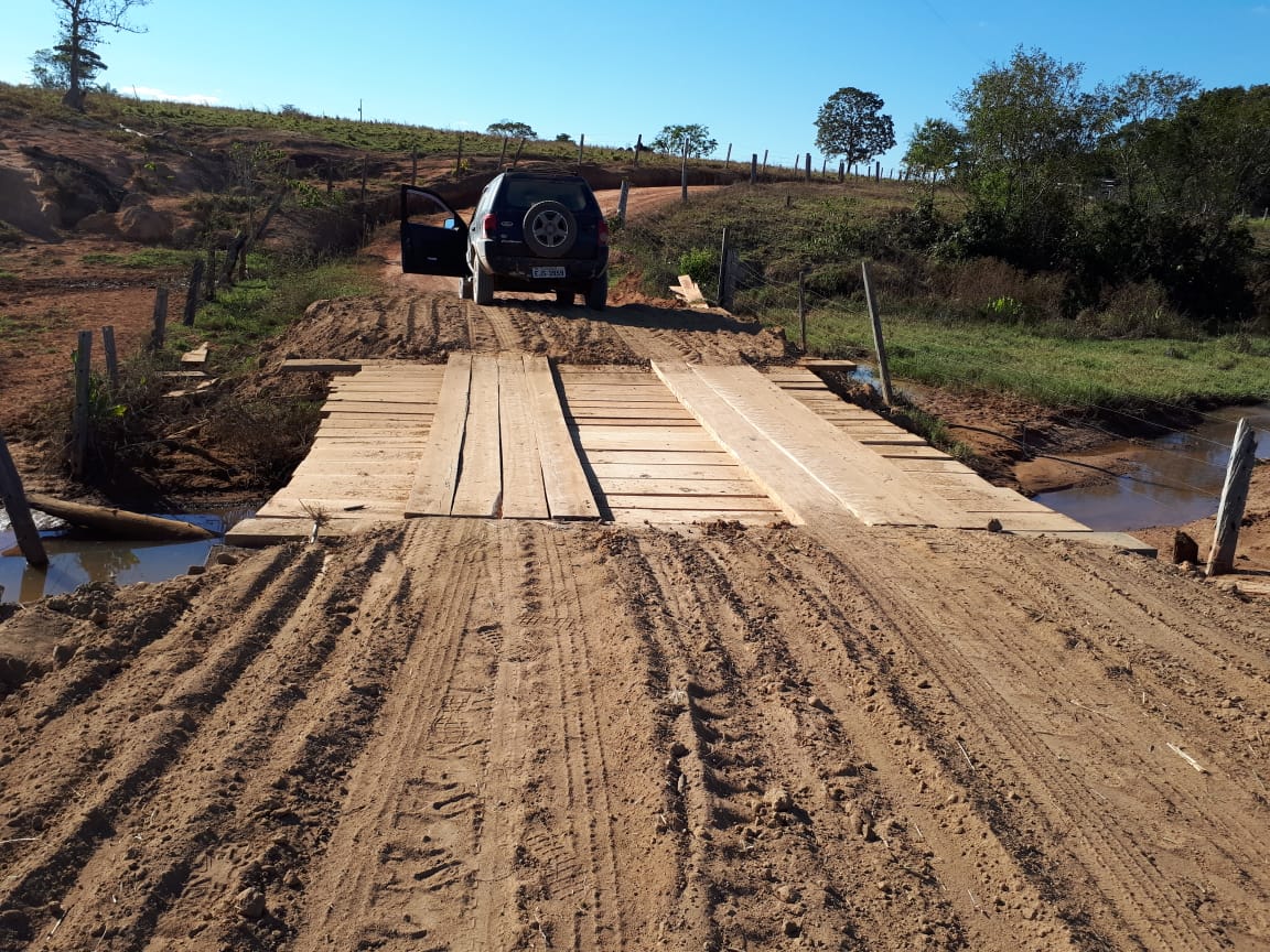 Vereador Tuti acompanha recuperação de estradas e pontes