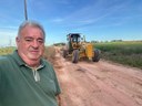 Vereador Tuti destaca recuperação de estradas vicinais no Setor Oeste