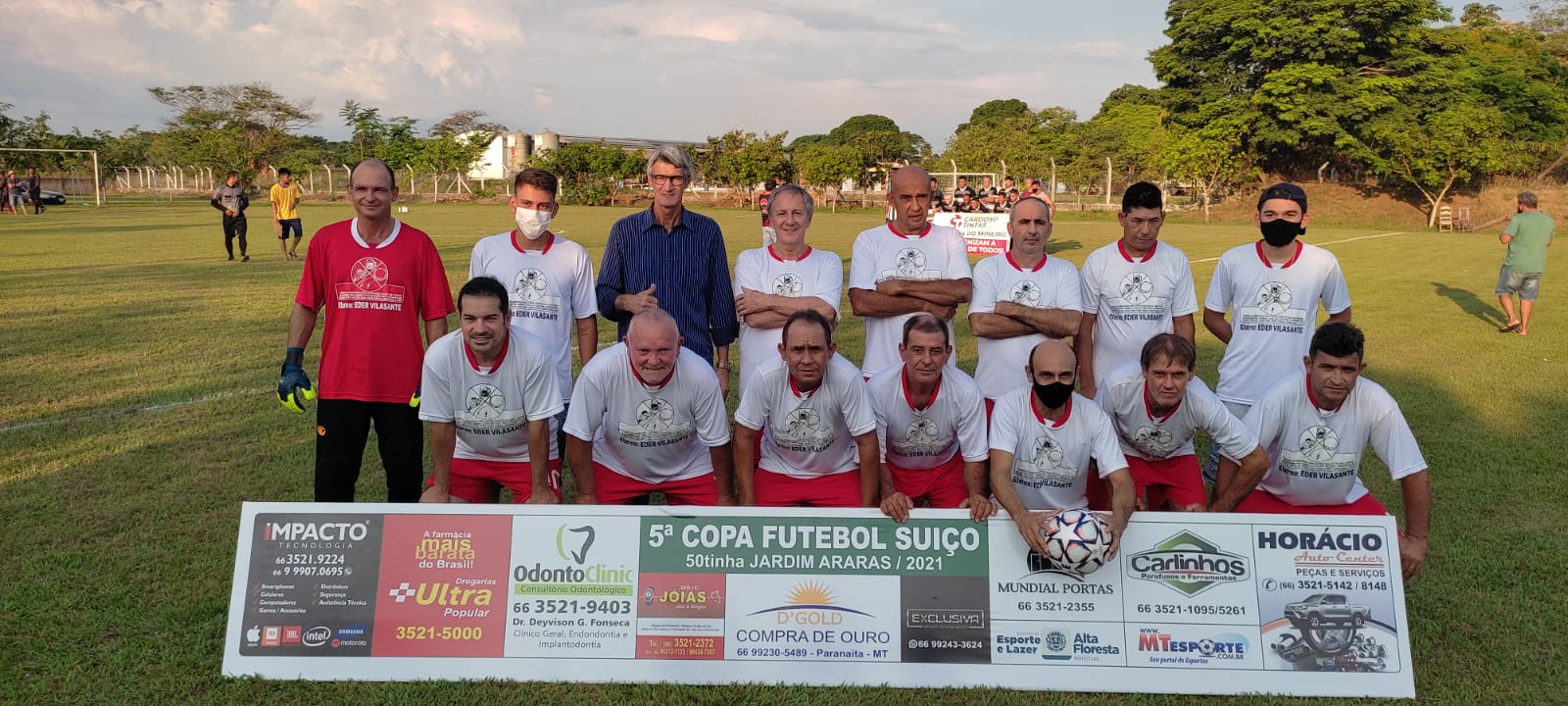 Vereador Tuti parabeniza início da Copa Cinquentinha e garante apoio a competição