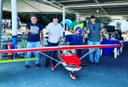 Vereador Tuti participa de evento de aeromodelismo