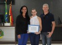 Vereadora Cida concede Moção de Congratulações para a Poly Sport Academia