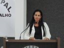 Vereadora Cida destaca ações do executivo